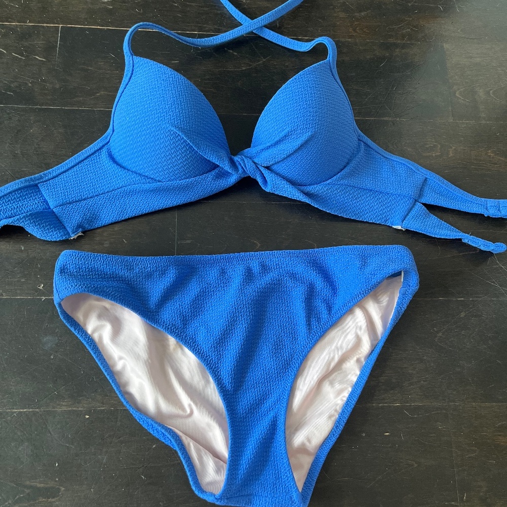 Women’s Blue Bikini Set